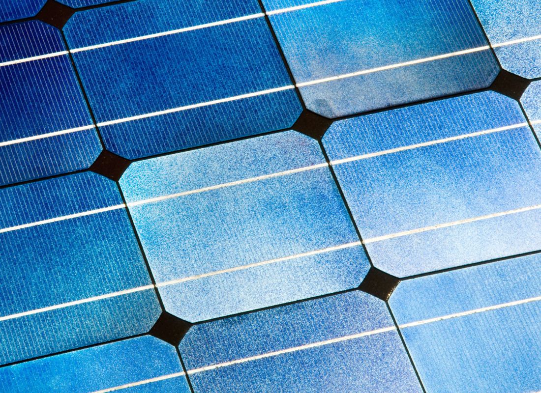 Solarmodul-Produktion