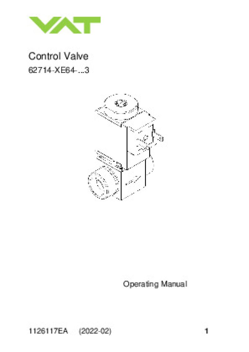 Gas Dosing Valve VAT Valves