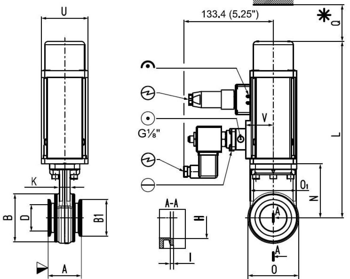 Mini Uhv Gate Valve - Vat Valves