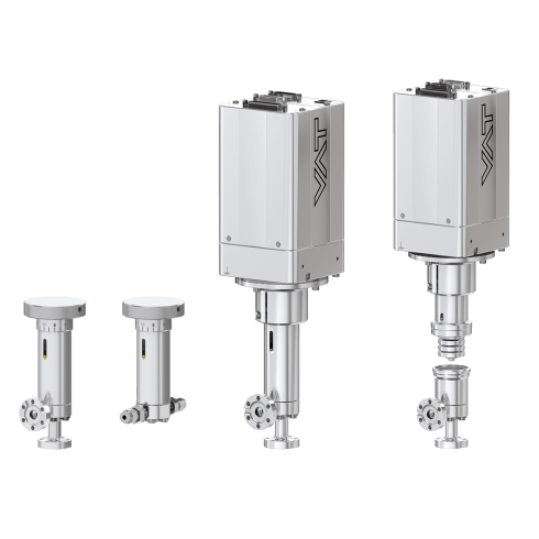 Bakable all-metal angle and inline valves for UHV environments